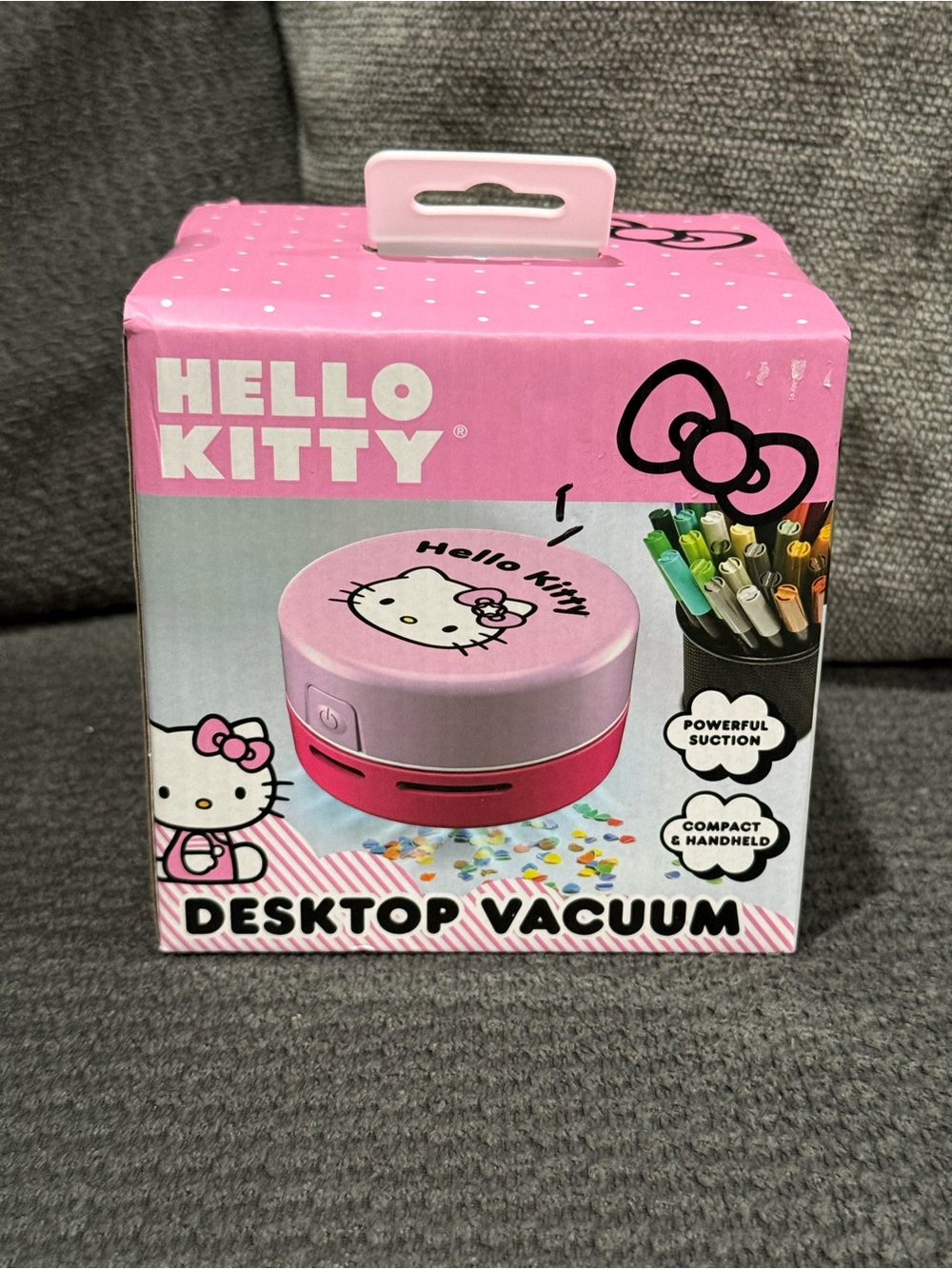 Hobby Lobby Pink Hello Kitty Desktop Vacuum BRAND NEW